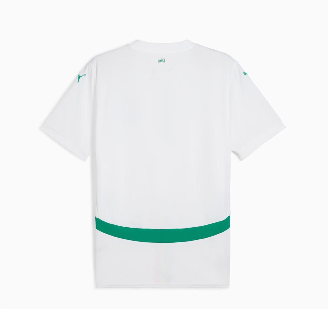 Maillots Sénégal 2025 – Blanc & Vert - Thumbnail 2